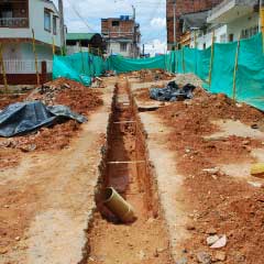 Floridablanca Santander, Obras Bonos de Agua, Carrasquilla