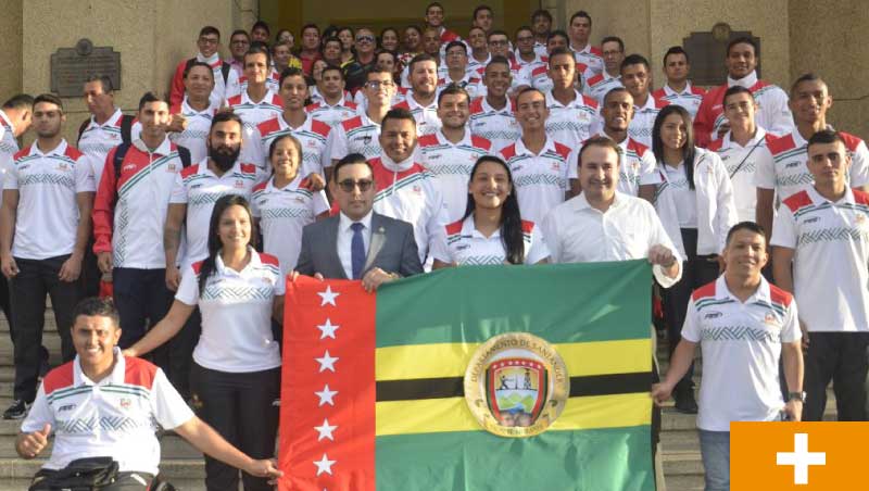 Santander se metió en el top 10 de medallería en Juegos Nacionales