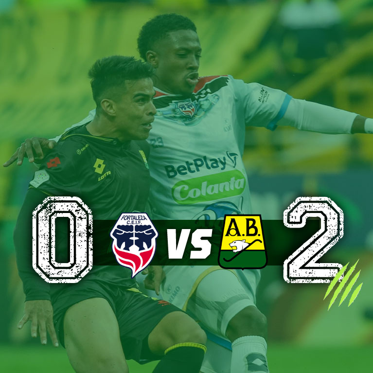 Fortaleza vs Atlético Bucaramanga. Fecha 18 - Liga BetPlay DIMAYOR 2024-1