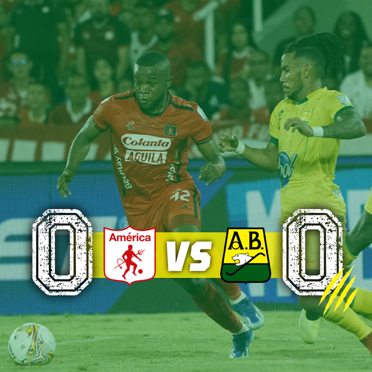 América de Cali vs Atlético Bucaramanga. Fecha 6 - Liga BetPlay DIMAYOR 2024-1