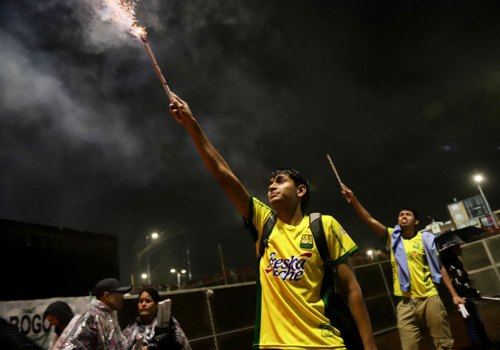 Atlético Bucaramanga campeón. Galería del titulo de vs independiente Santa Fé