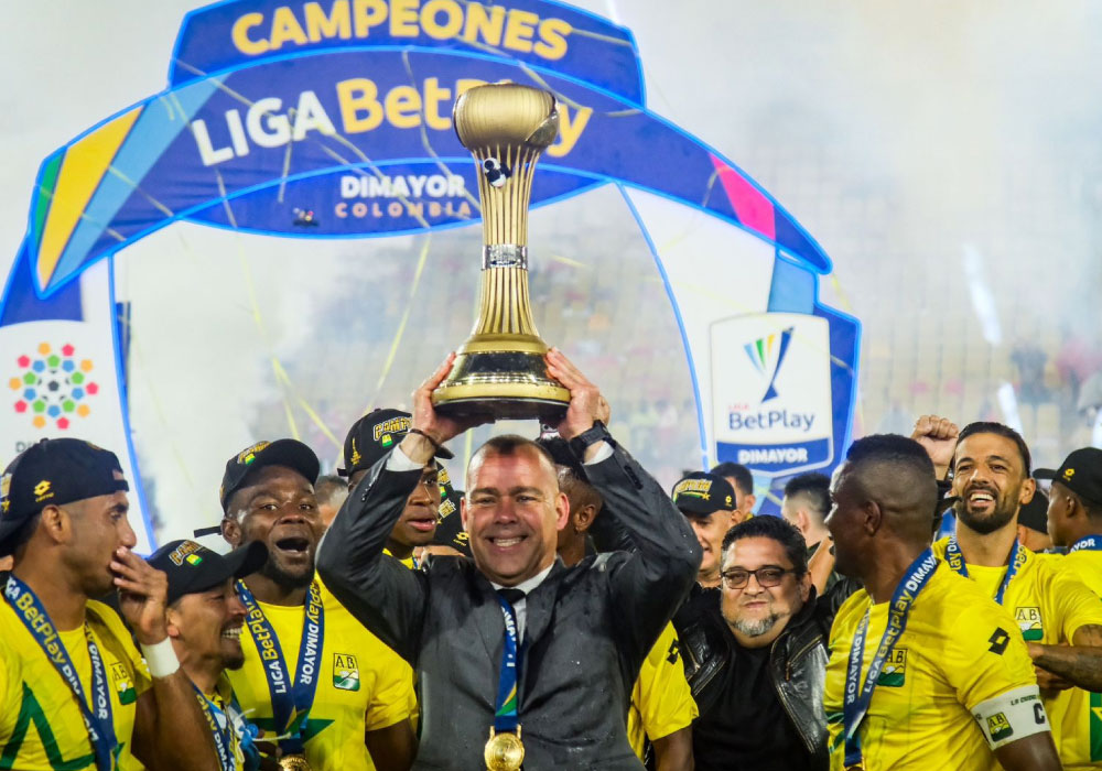 Atlético Bucaramanga campeón. Galería del titulo de vs independiente Santa Fé