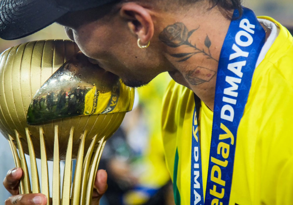 Atlético Bucaramanga campeón. Galería del titulo de vs independiente Santa Fé