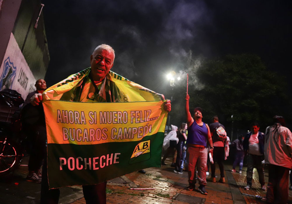 Atlético Bucaramanga campeón. Galería del titulo de vs independiente Santa Fé