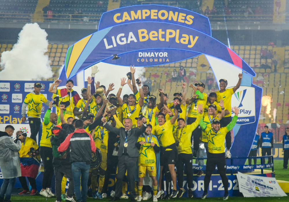 Atlético Bucaramanga campeón. Galería del titulo de vs independiente Santa Fé