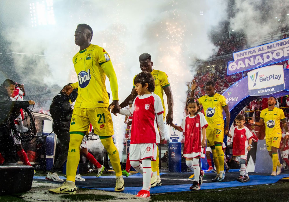 Atlético Bucaramanga campeón. Galería del titulo de vs independiente Santa Fé