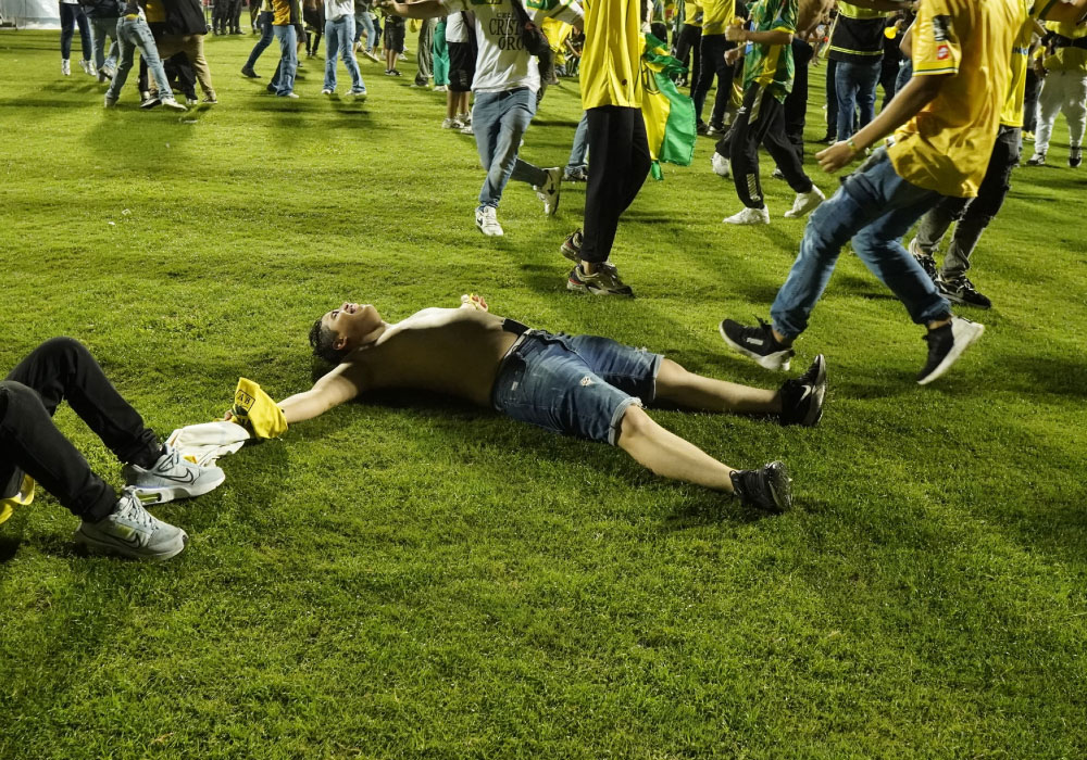 Atlético Bucaramanga campeón. Galería del titulo de vs independiente Santa Fé