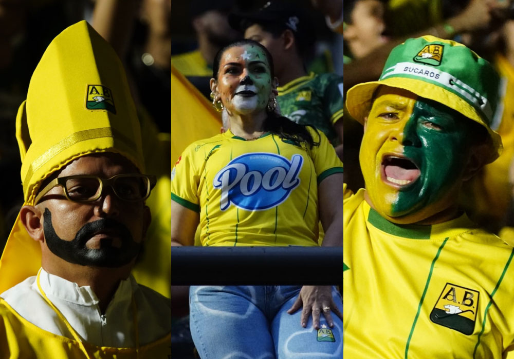 Atlético Bucaramanga campeón. Galería del titulo de vs independiente Santa Fé