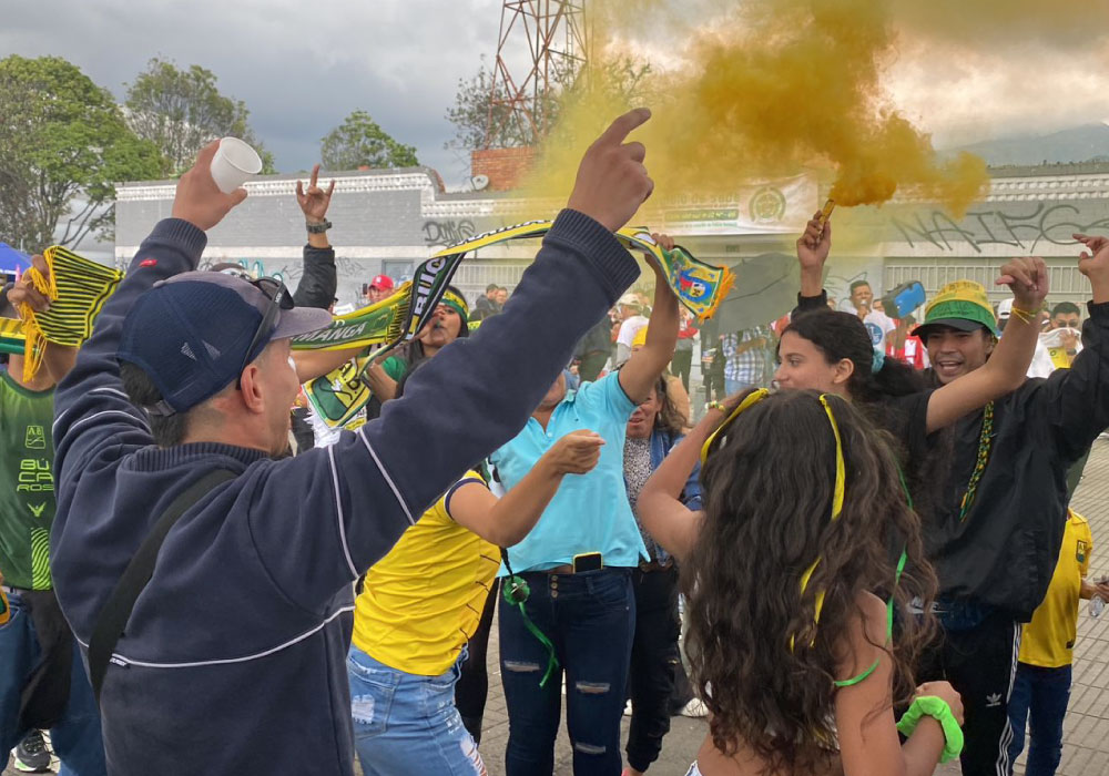 Atlético Bucaramanga campeón. Galería del titulo de vs independiente Santa Fé