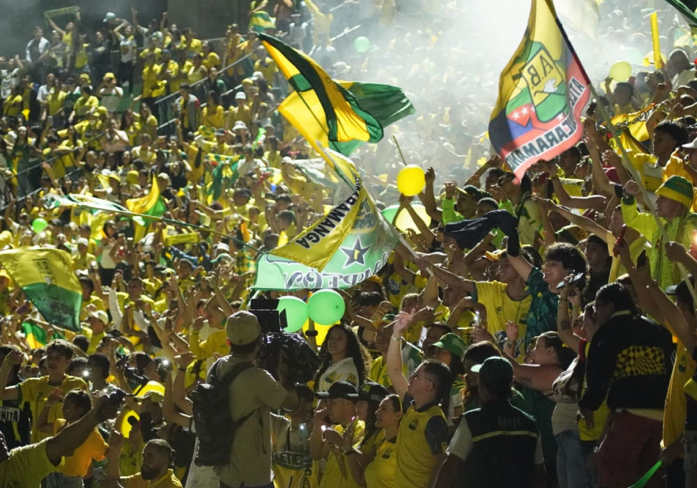 Atlético Bucaramanga campeón. Galería del titulo de vs independiente Santa Fé