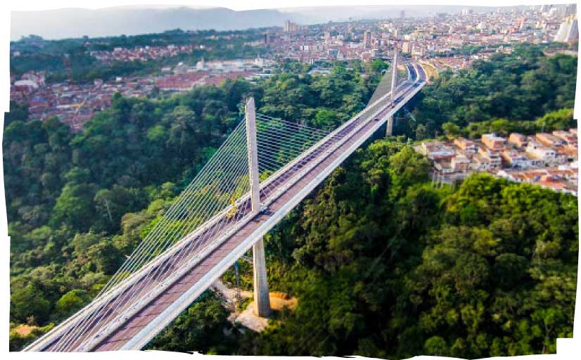 Viaducto de la novena - Sitios históricos - Bucaramanga orgullo de ciudad