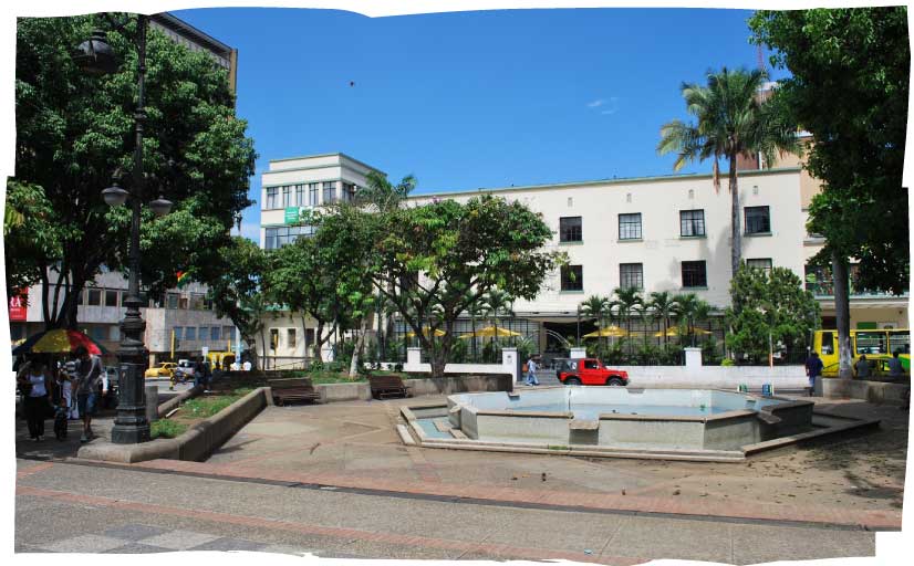 El parque Santander - Cultura en Bucaramanga  - Bucaramanga orgullo de ciudad