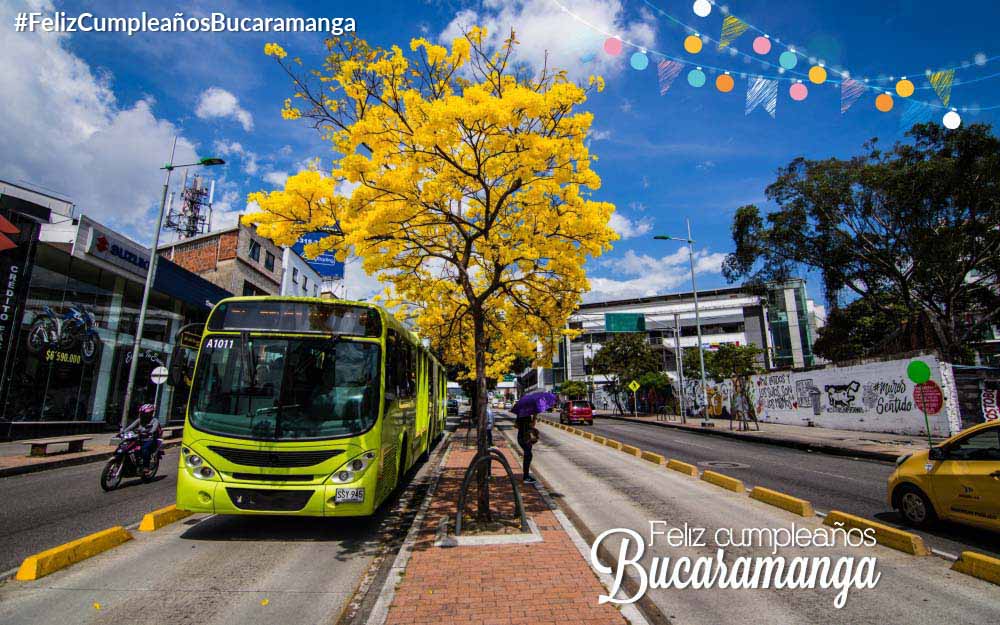 Metrolinea, diagonal 15, regalo, feliz, cumpleaños, Bucaramanga, #FelizCumpleañosBucaramanga