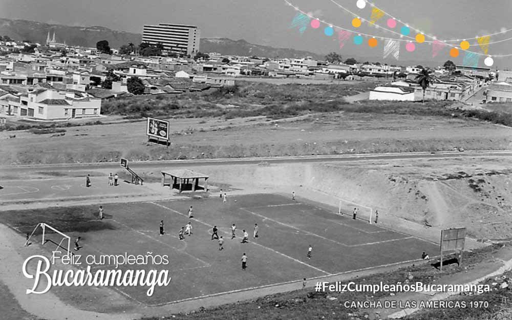 Foto antigua cancha de las americas, regalo, feliz, cumpleaños, Bucaramanga, #FelizCumpleañosBucaramanga