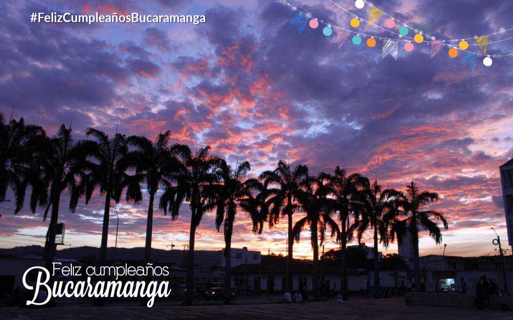 Plaza de la democracia, regalo, feliz, cumpleaños, Bucaramanga, #FelizCumpleañosBucaramanga