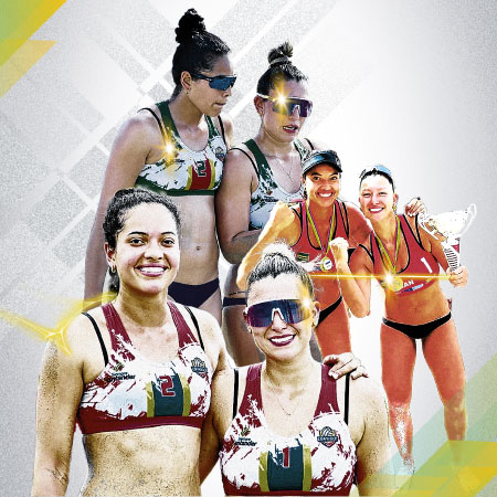 Yuli Ayala y Margarita Guzmán (Voleibol) - Deportista del Año Vanguardia 2021 - Mejores deportistas de Santander - Especiales Vanguardia