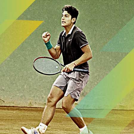 Nicolás Niño Mendoza (Tenis) - Deportista del Año Vanguardia 2021 - Mejores deportistas de Santander - Especiales Vanguardia