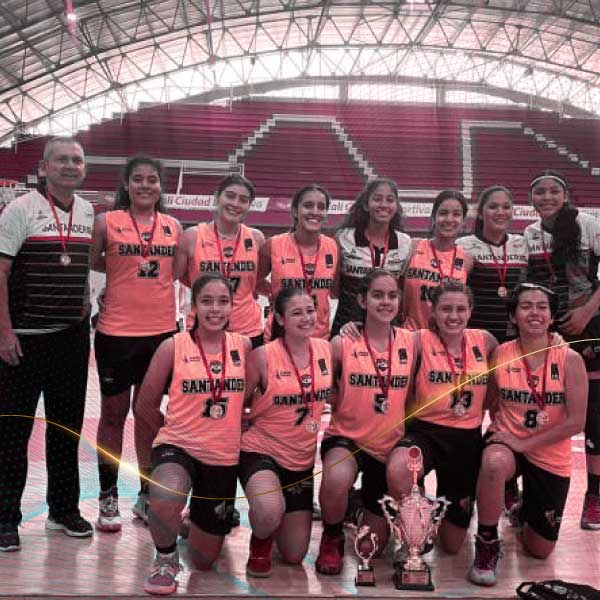 La selección Santander femenina sub 18 (Baloncesto)