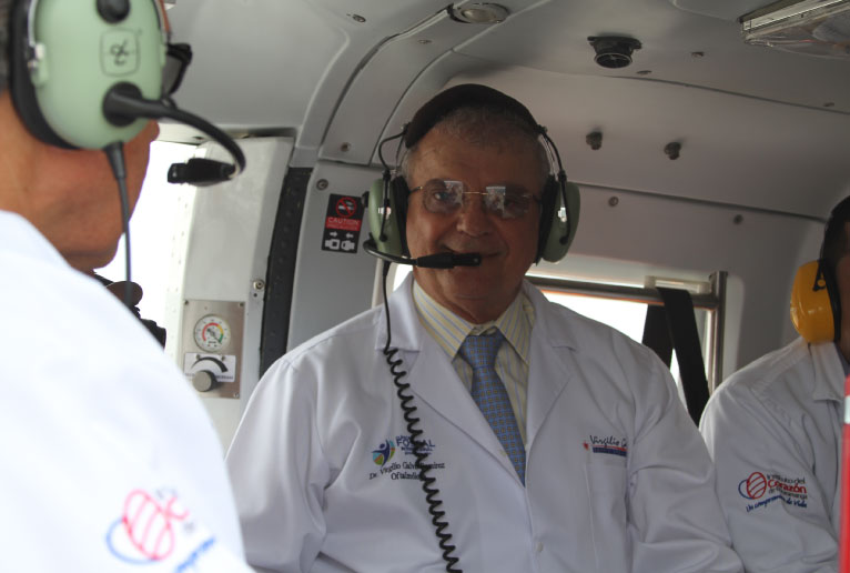 helicóptero, médico, medicalizado, ambulancia, clínica, foscal, internacional, Bucaramanga, Floridablanca, Girón, Piedecuesta, Santander, Tair, Sadi, Grancolombiana