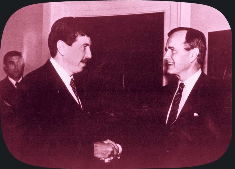 Expresidente de Estados Unidos, George H. Bush. - Alejandro Galvis Ramírez - Vanguardia - Especial - Gracias