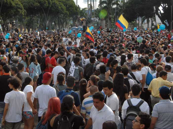 Marcha 21 de noviembre - Participación estudiantil y docente