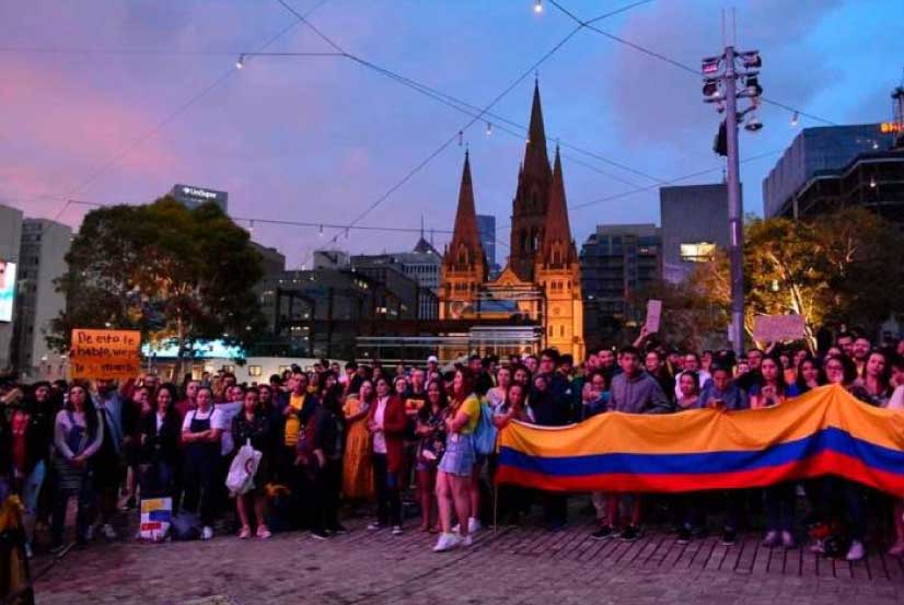 Paro nacional: Marcha en Bucaramanga Santander
