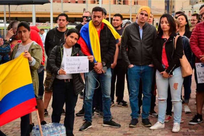 Paro nacional: Marcha en Bucaramanga Santander