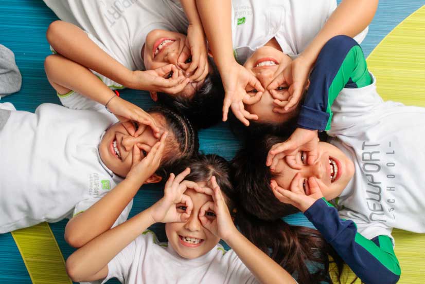Estimulación sensorial por medio del juego Newport School - Bucaramanga Santander, Colegio de Redcol