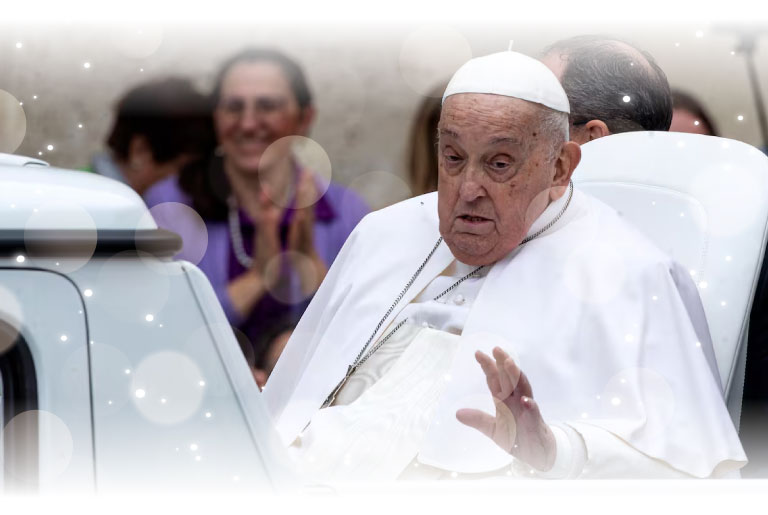 Video: la última aparición pública del papa Francisco con un mensaje de fe