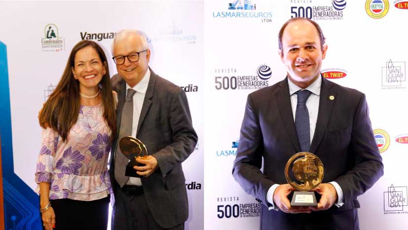 Premios #ALaVanguardia Reconocimientos a la Vanguardia, 500 empresas generadoras de desarrollo en Santander