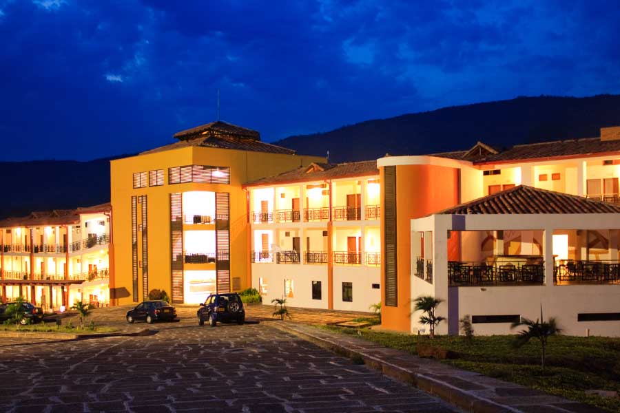 Hotel Mundo Guarigua Cajasan, turismo en Santander - tourism in Colombia