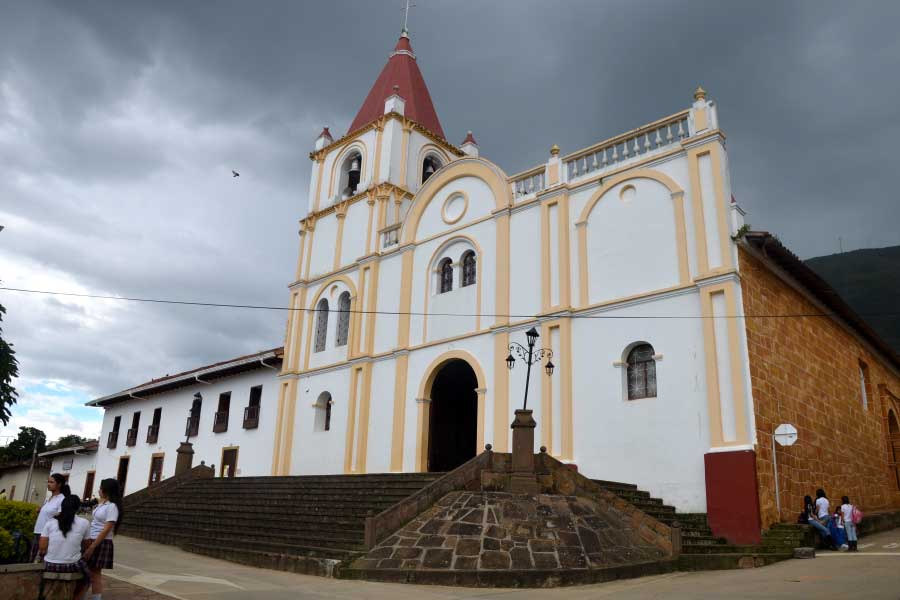 Ocamonte: turismo en Santander, atractivos arquitectónicos - tourism in Colombia, architectural attractions