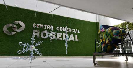 turismo en Santander, Centro Comercial Rosedal - tourism in Colombia