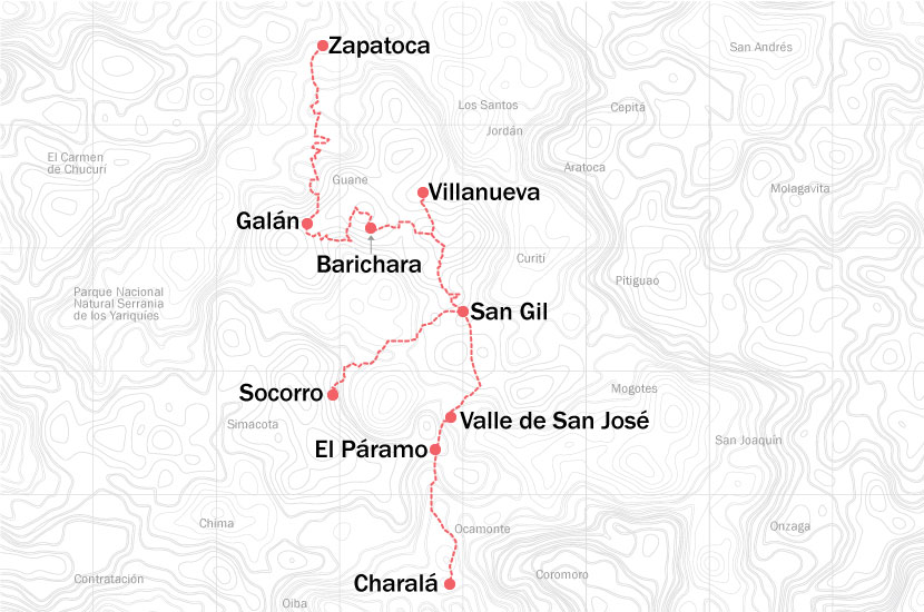 Turismo en santander: Ruta Guanentá y Comunera - tourism in Colombia