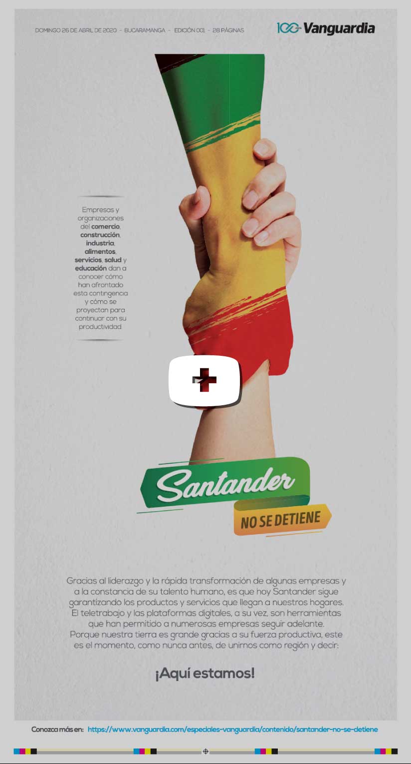 PDF versión impresa. Especial Santander no se detiene - Vanguardia