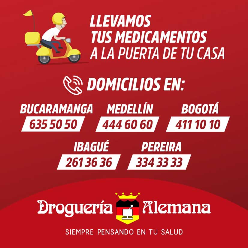 Droguería Alemana. Especial Santander no se detiene - Vanguardia