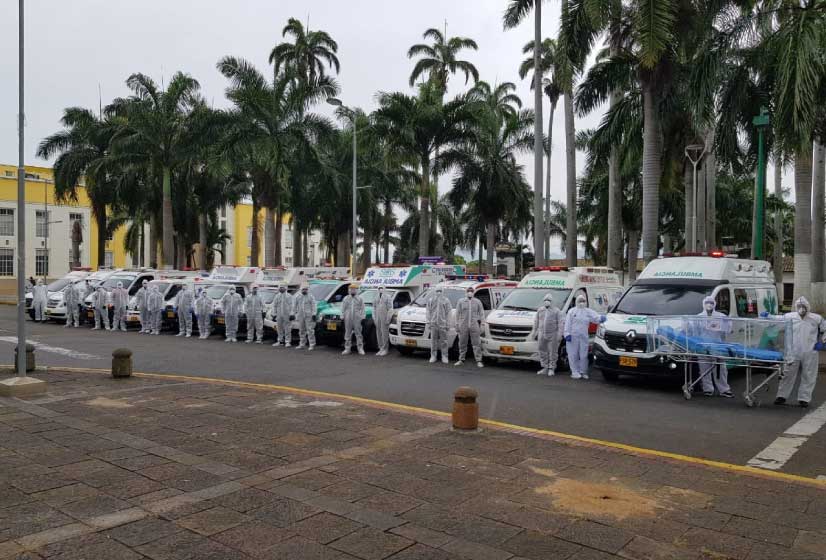 Unión Temporal Atención de Emergencias COVID-19 - Consorcio de Ambulancias. Especial Santander no se detiene - Vanguardia