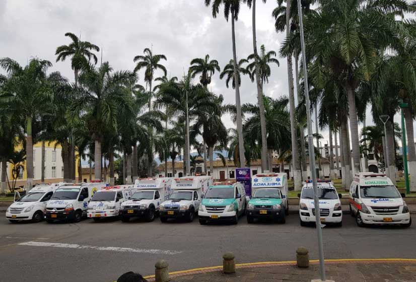 Unión Temporal Atención de Emergencias COVID-19 - Consorcio de Ambulancias. Especial Santander no se detiene - Vanguardia