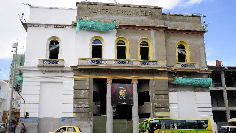 El proceso de remodelación del Teatro Santander duró cerca de nueve años. El nuevo escenario cultural fue reinaugurado en abril de 2019 en Bucaramanga.
