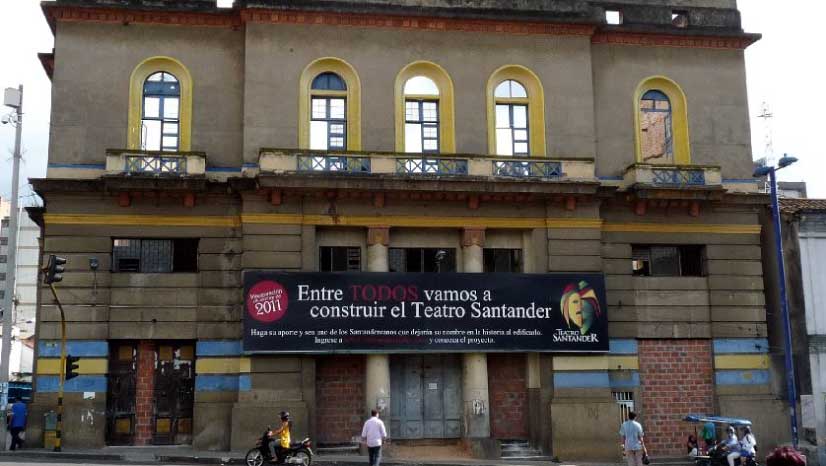 El proceso de remodelación del Teatro Santander duró cerca de nueve años. El nuevo escenario cultural fue reinaugurado en abril de 2019 en Bucaramanga.