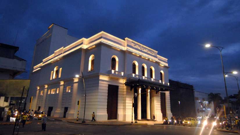 Nuevo teatro Santander, Reconstruccón.