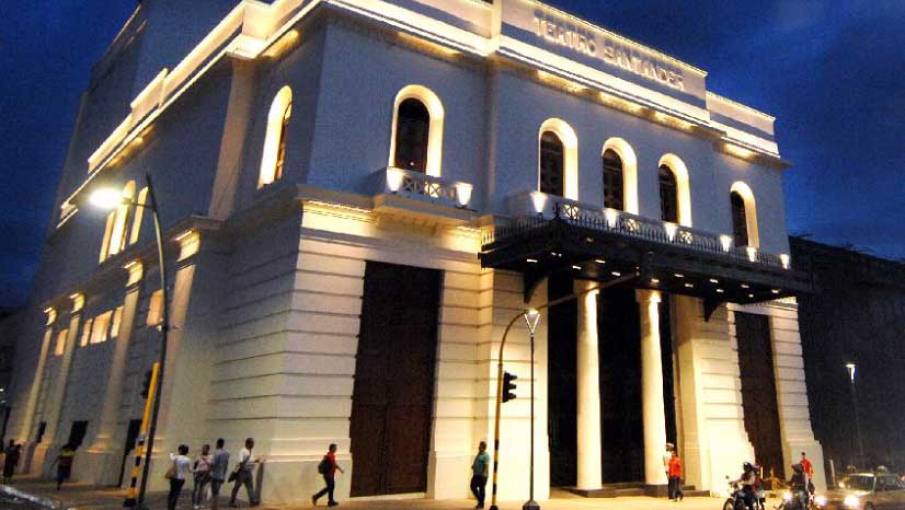 Nuevo teatro Santander, Reconstruccón.